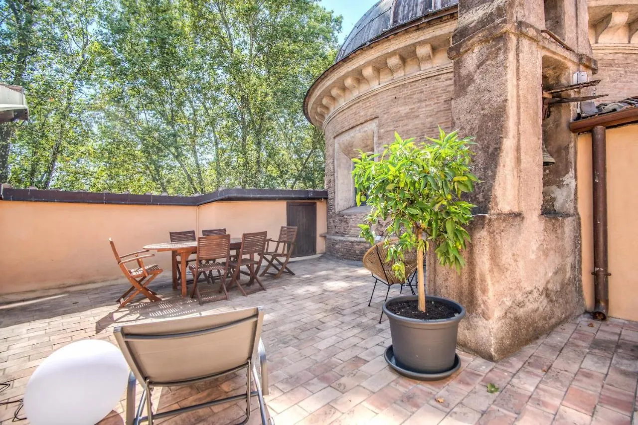 アパート ローマSant'Eligio Attic With Exclusive Terrace Campo Di Fioriアパートメント イタリア